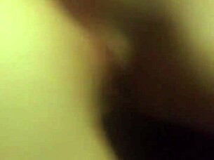 A woman experiences intense pounding in point of view.