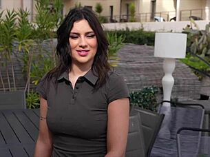 Laury Vraie Lifted by Two Guys in Lingerie