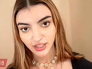 Julia James Gets Pov Creampie In Skinny Indian Teen Casting!