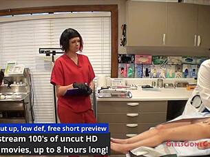 Super Hero Mina Poisoned By Kryptonite Condom Gets Saved By Doctor Tampa In Hospital Backstage