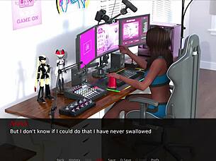 Let's Play Ravenous Gluttons First Game With Detailed Actions And Shaved Pussy