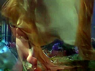 pretty brunette rides partner in nature setting