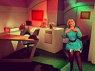 Granny nurse deepthroats patient. New year hardcore action.