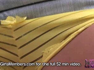 Does Bella Dare To Flash Her Huge Natural Boobs In Risky Public Spots?