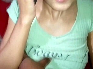 venezuelan talks to husband on phone while relaxing