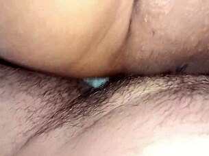 indian aunty masturbates then hardcore fucked