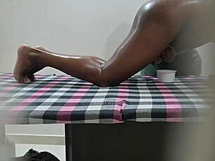 Relaxing outdoor massage spa with milk extraction