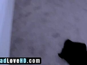 My stepdad was a pain, fighting and spanking my butt, but a hot fuck changed everything