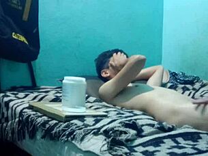 skinny boy receives sensual massage for ultimate pleasure