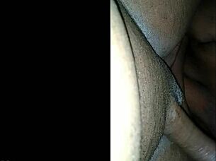 Ebony Babe Gives Sloppy Head On Big Ass!