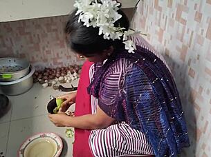 I Fuck My Step Sister-In-Law In The Kitchen