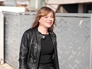 Oh, this blonde is so thirsty for cocks in lingerie and stockings!