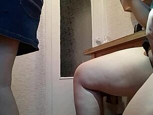 I know that my stepdaughter is masturbating me from behind