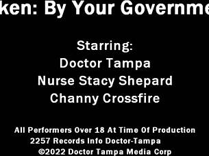 Dr. Tampa Taken By Government Nurse Channy Crossfire In POV Missionary