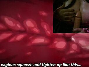 Busty coworkers tease in cosplay costumes.