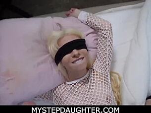 Stepdad is surprised by stepdaughter's actions in fantasy.