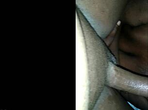 Ebony Babe Gives Sloppy Head On Big Ass!