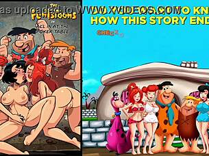 the flintstones say, 'join our poker table orgy?' porn toons