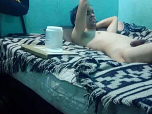 skinny boy receives sensual massage for ultimate pleasure