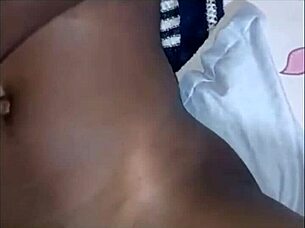 Horny Ebony Gets Hardcore Fucking With Big Cock