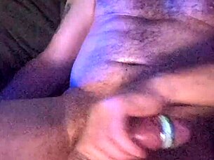 Gazzadomm wanks intensely with dirty talk