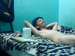 skinny boy receives sensual massage for ultimate pleasure