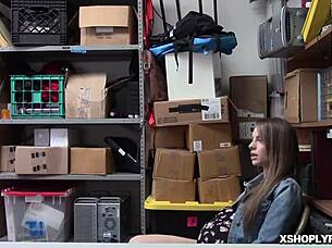 Shoplyfter kimmy granger learns how it feels getting fucked by a fat cock