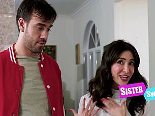 virgin teen sisters swap in a wild foursome adventure