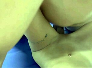 Stepsister massages me and we fuck in the living room?