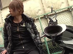 japanese babe shino tanaka handles two hard cocks