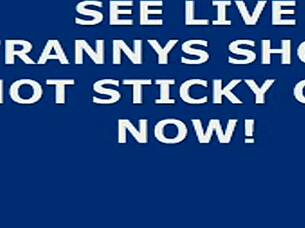 Does hot shemale love self facials?