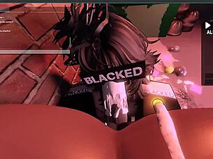 I'm fucking this eager little slut who craves big black cocks