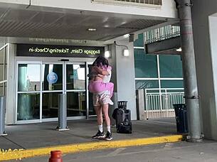 Happy Latina Sucks White Boyfriend's Cock For Big Facial Cumshot