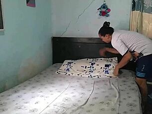 Fulfilling pregnant wife's lesbian cravings with sucking and assfucking