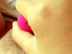 Milf spreads her pussy wide open.