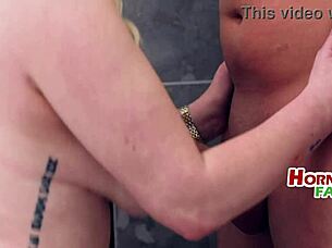 The step mom got caught giving forbidden lessons to the teen in a taboo threesome