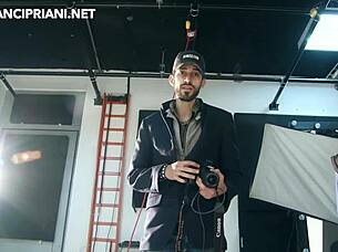 Want to see a photo session turn into a hot fuck with a Colombian mamasita?