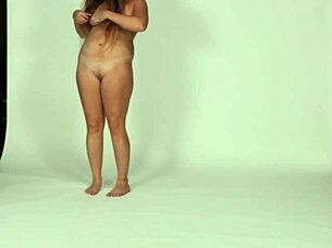 Tiffany Peirce naked BTS shoot 😍