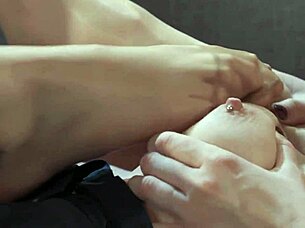 Bree Haze teaches new lesbian students with muff diving and dildo play