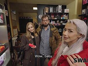 i veronica leal seducing young bisexual chick while her boyfriend watches cuckolding