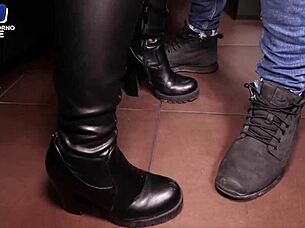 Banged In The Bar By A Stranger! Young European Babe In Lingerie Gets Her Pussy And Ass Pierced!