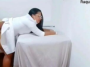 Nurse And Aesthetician Check Out Patient's Erection 😏