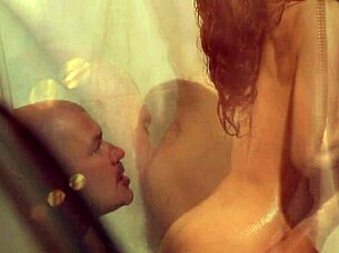 ginger lea enjoys passionate shower sex with her lesbian partner