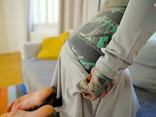 anuskatzz is back for a crazy dap with 3 big cocks total anal destruction part 1 😈