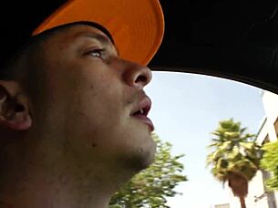 mary jean watches jizz spew on her ass!