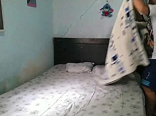 Fulfilling pregnant wife's lesbian cravings with sucking and assfucking