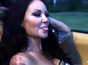 curvy inked milf maci maquire gets picked up for a quick cheating fuck