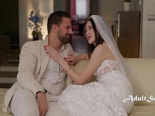 bride with a wild ride outside - alyssa bounty lorenzo viota