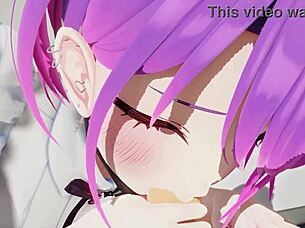 towa gives me her special service with footjob blowjob and jerk off instructions till cum