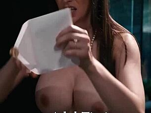 Young Stepmother Seduces Stepson for Hard Fuck